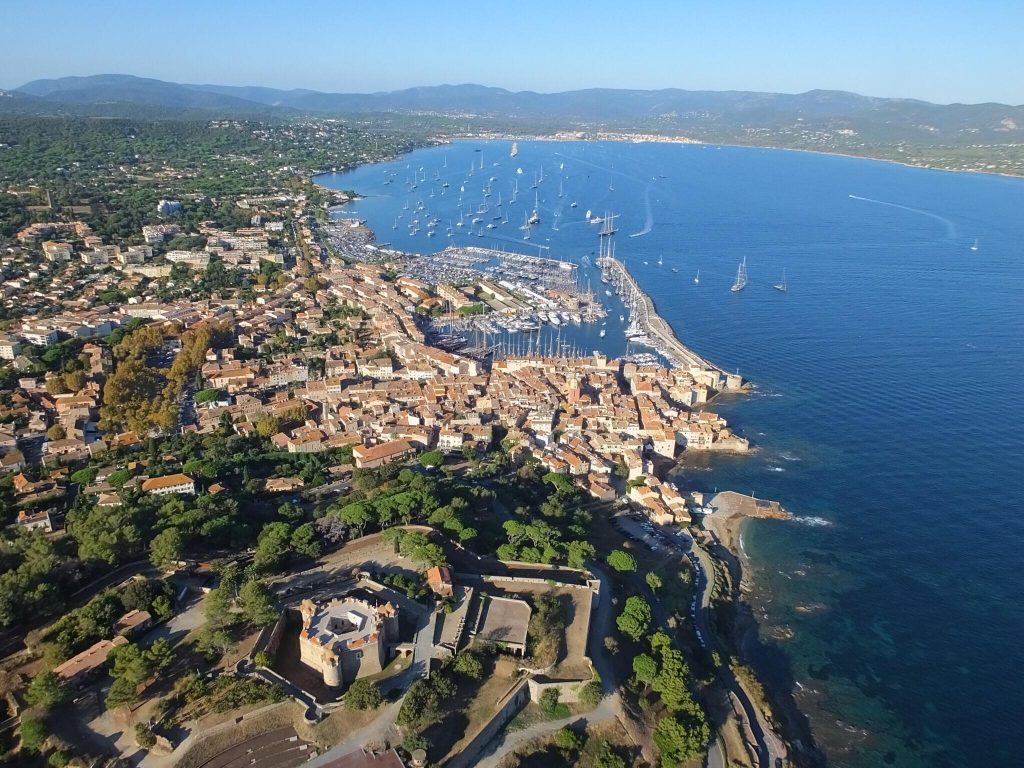 La baie de St Tropez