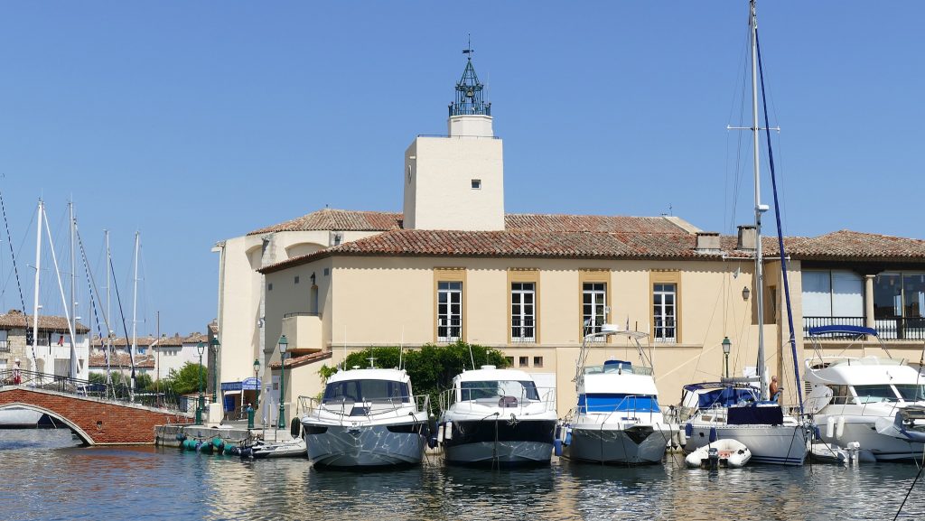 Harbor Master's Office in Port Grimaud