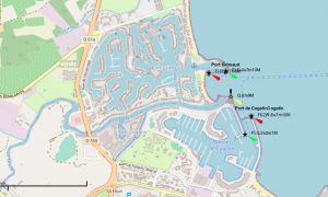 The Map of Port Grimaud